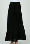 Waist Tie Maxi Skirt