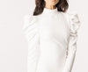 Puffy Sleeve Bodysuit