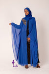 Blue night Abaya