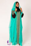 Check me out drape abaya